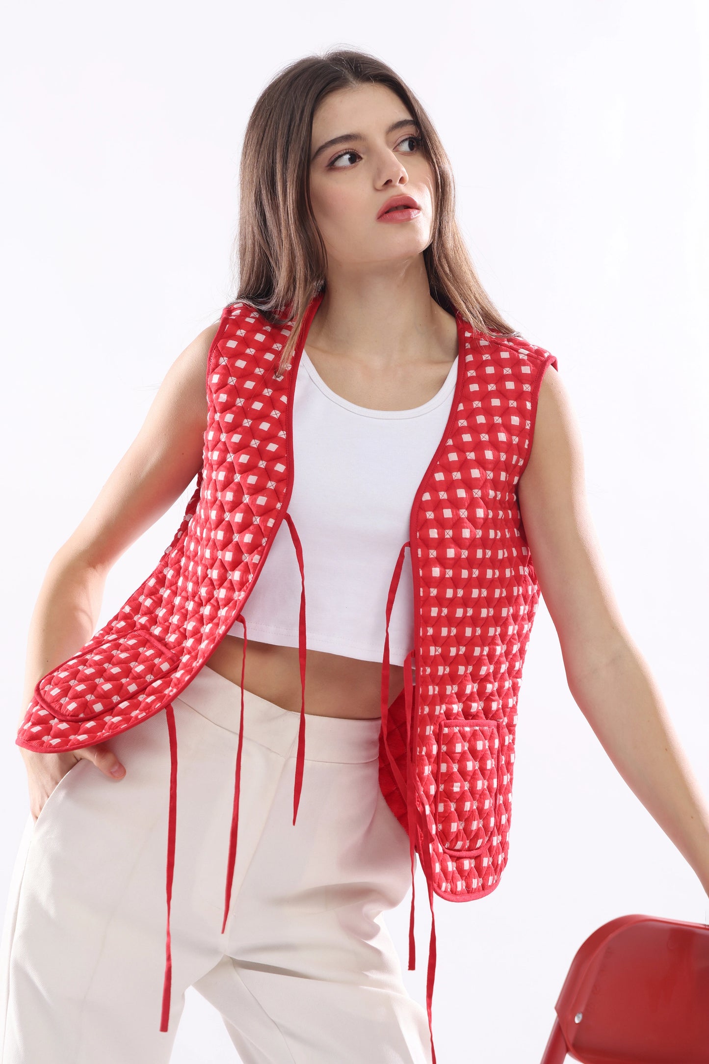 Mirelle Quilted Vest Jacket