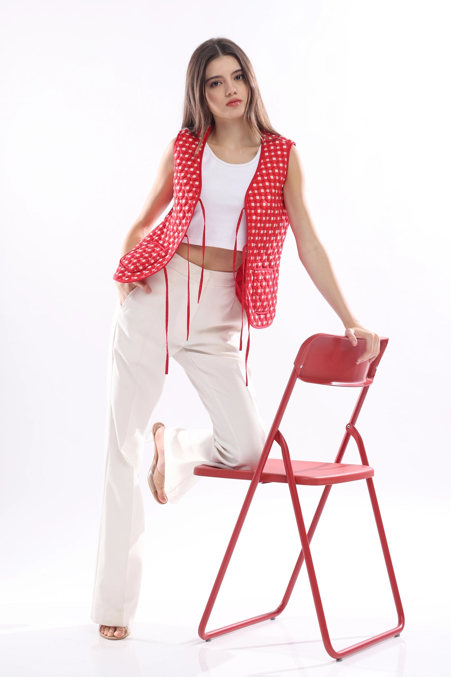 Mirelle Quilted Vest Jacket