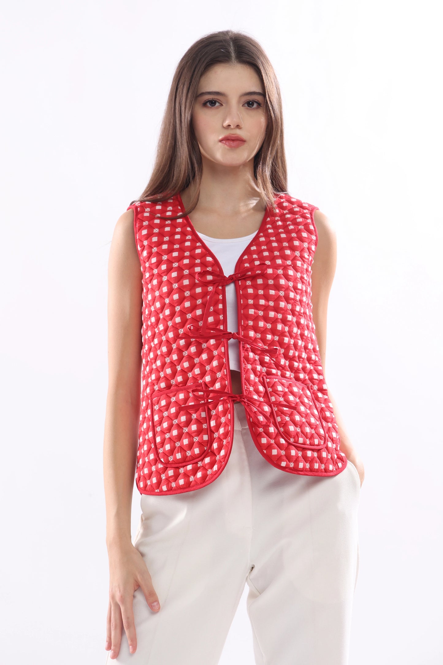 Mirelle Quilted Vest Jacket