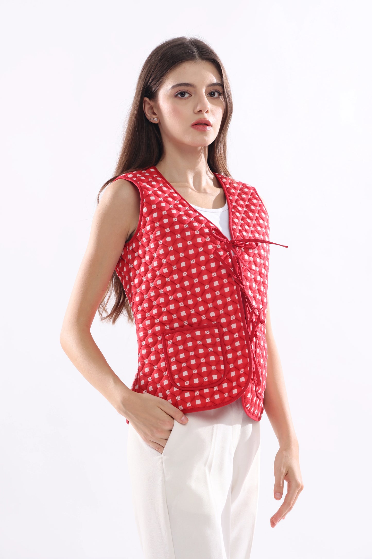 Mirelle Quilted Vest Jacket