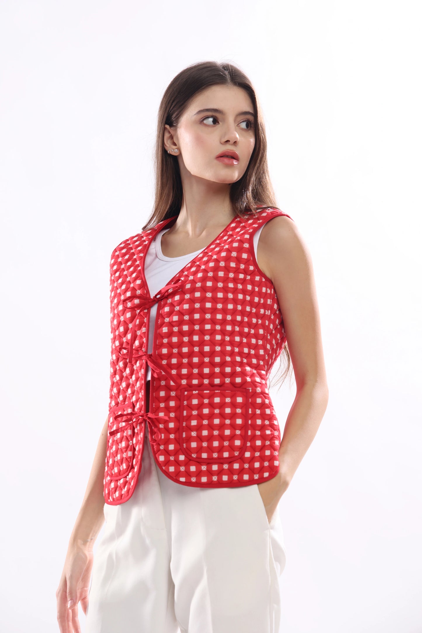 Mirelle Quilted Vest Jacket