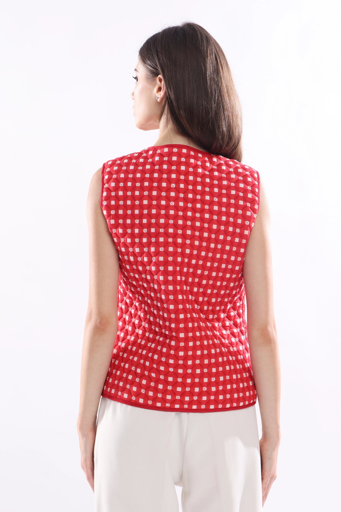 Mirelle Quilted Vest Jacket