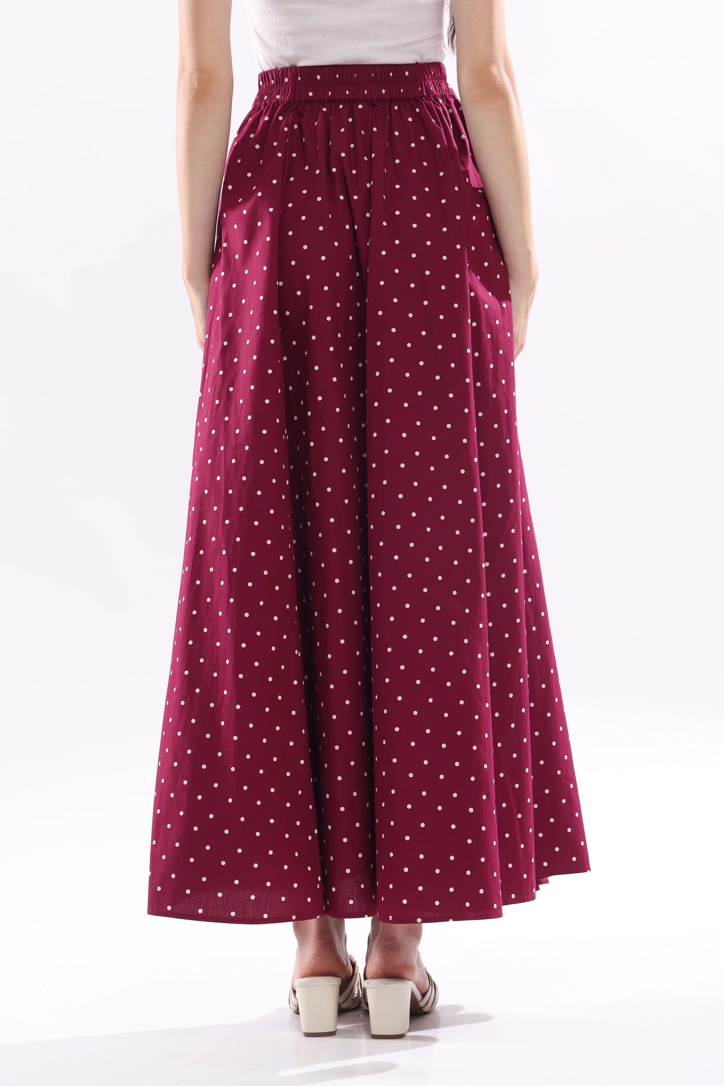 Merlot Maxi Skirt