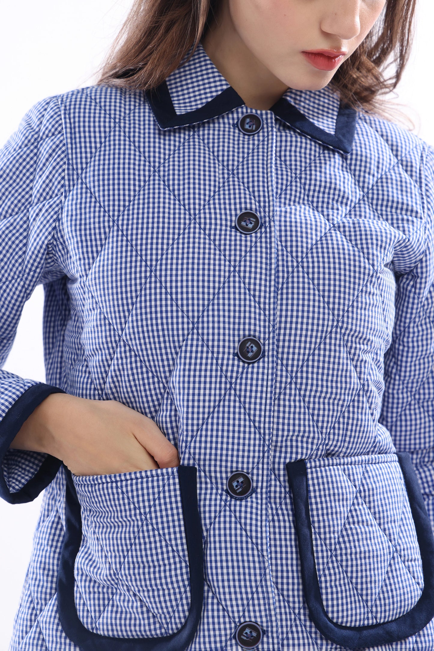 Navy Forte Full Sleeve Jacket