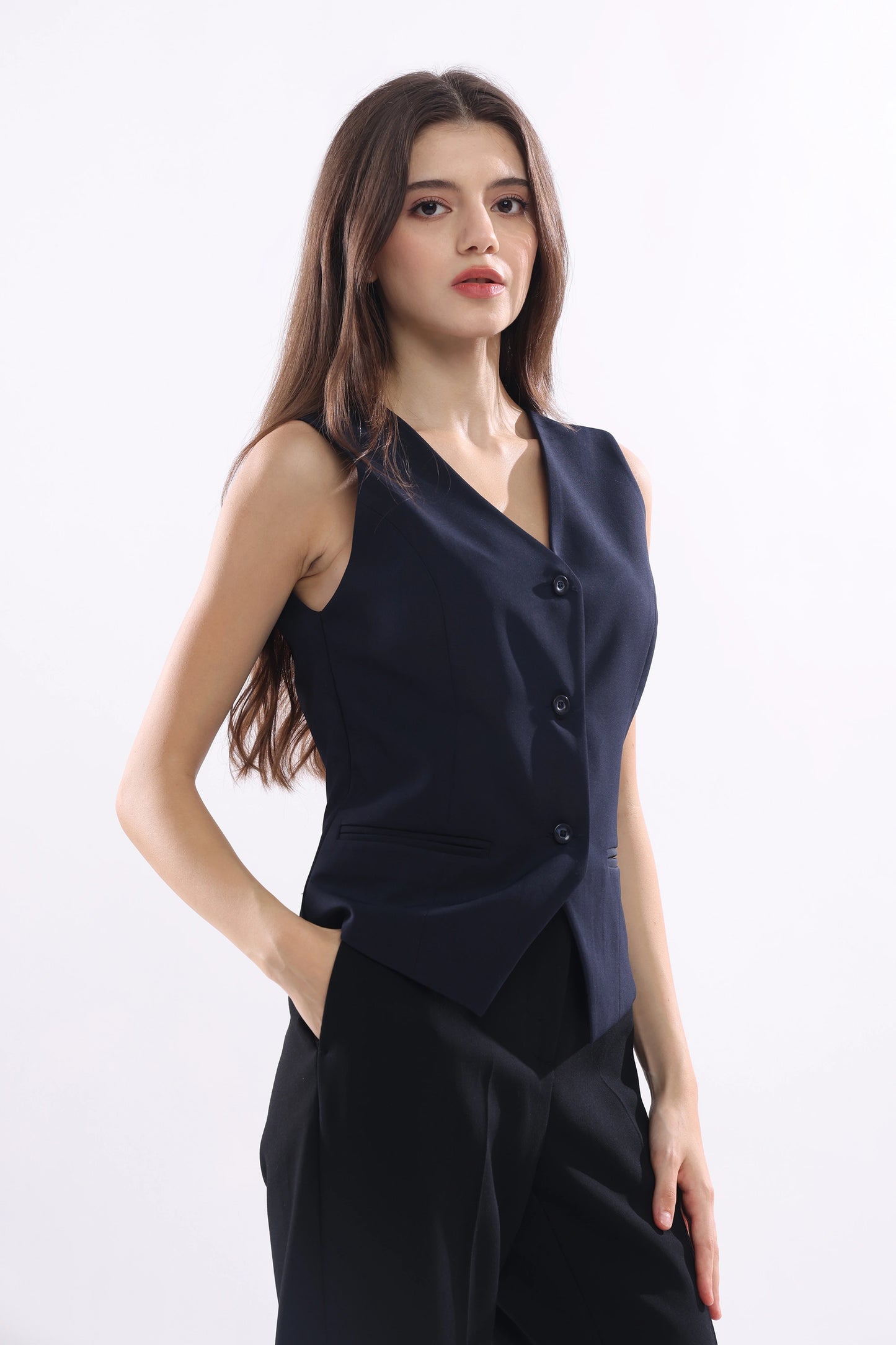 Noréll Navy Waistcoat
