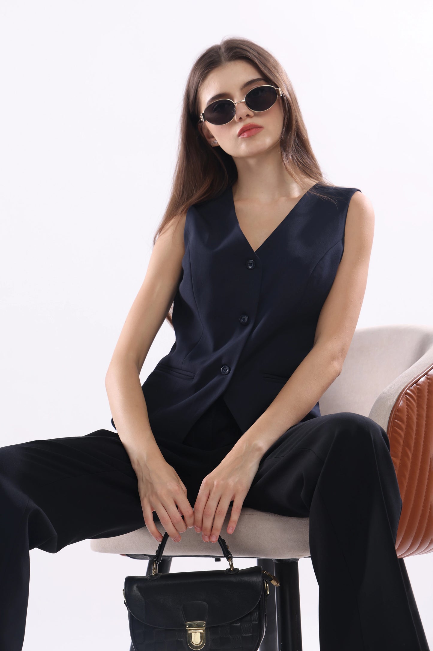 Noréll Navy Waistcoat