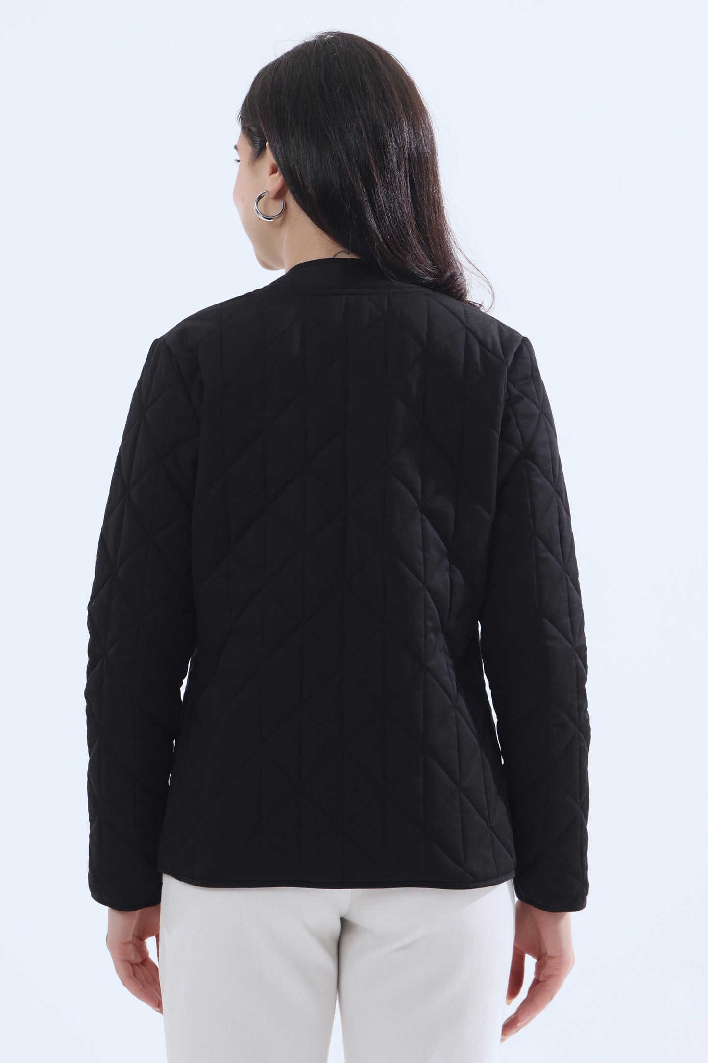 Black Quilted Jacket