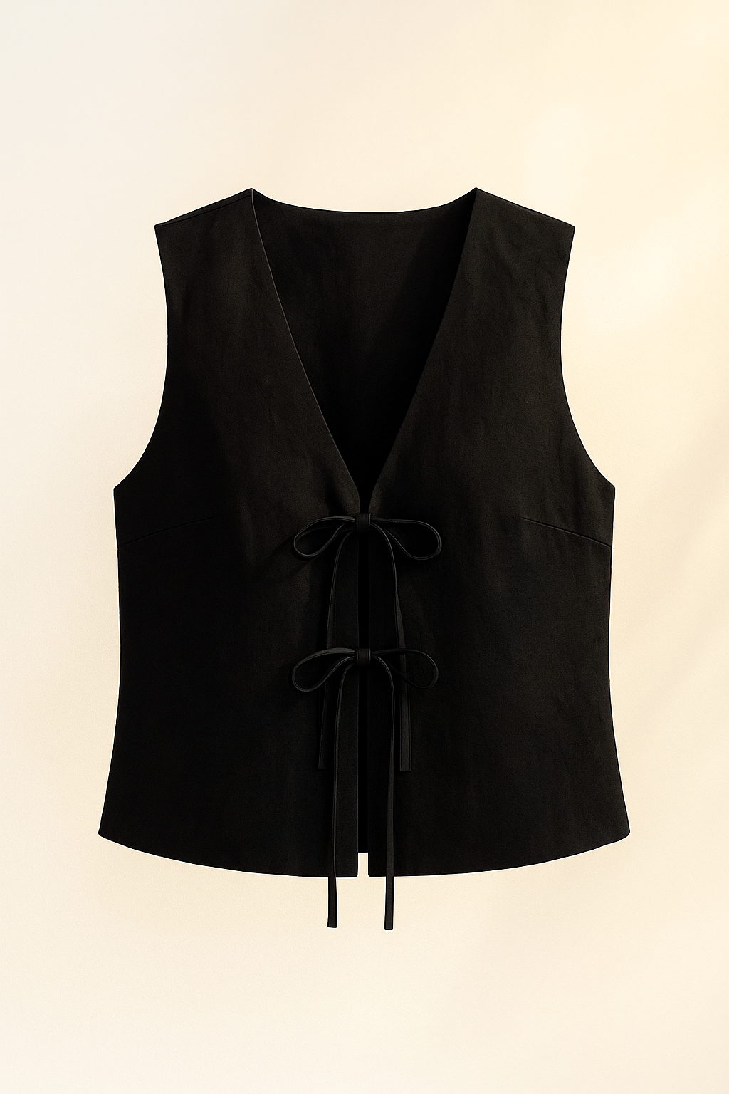 Noir Vest Top