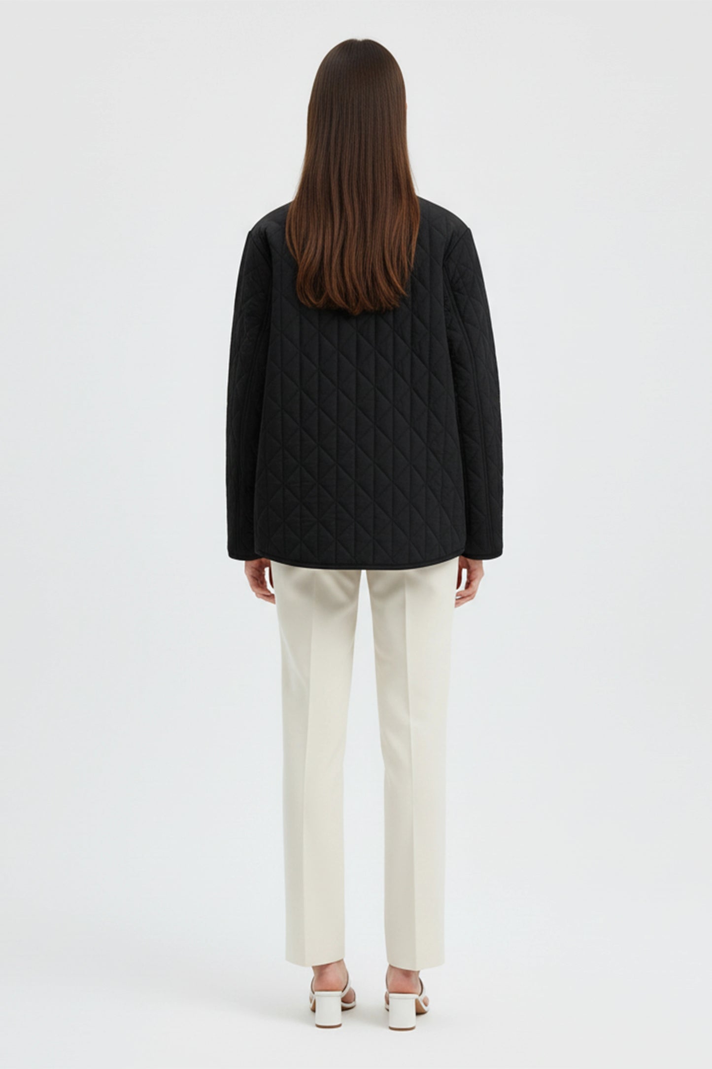 Black Quilted Jacket