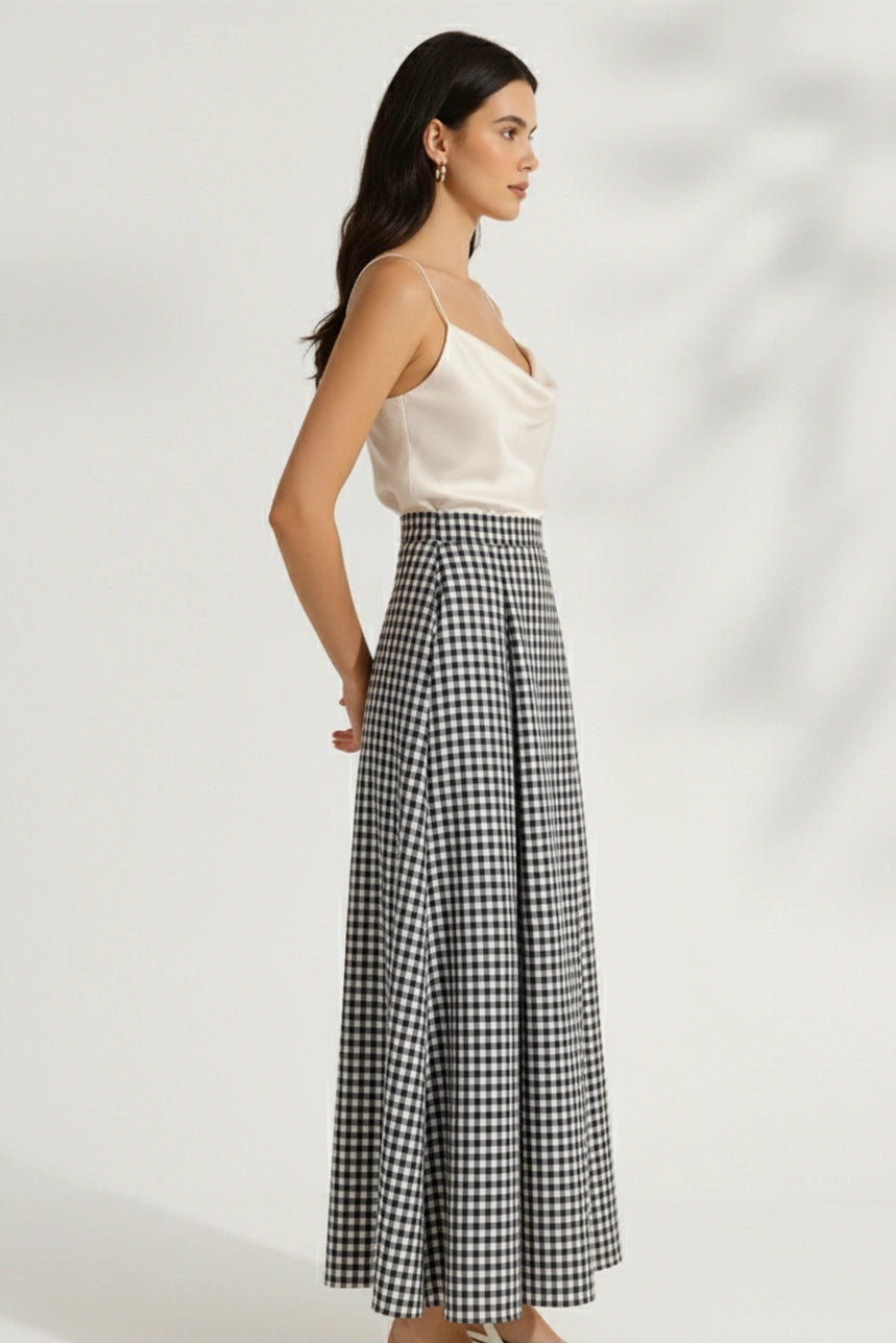 Nerra Frill Maxi Skirt