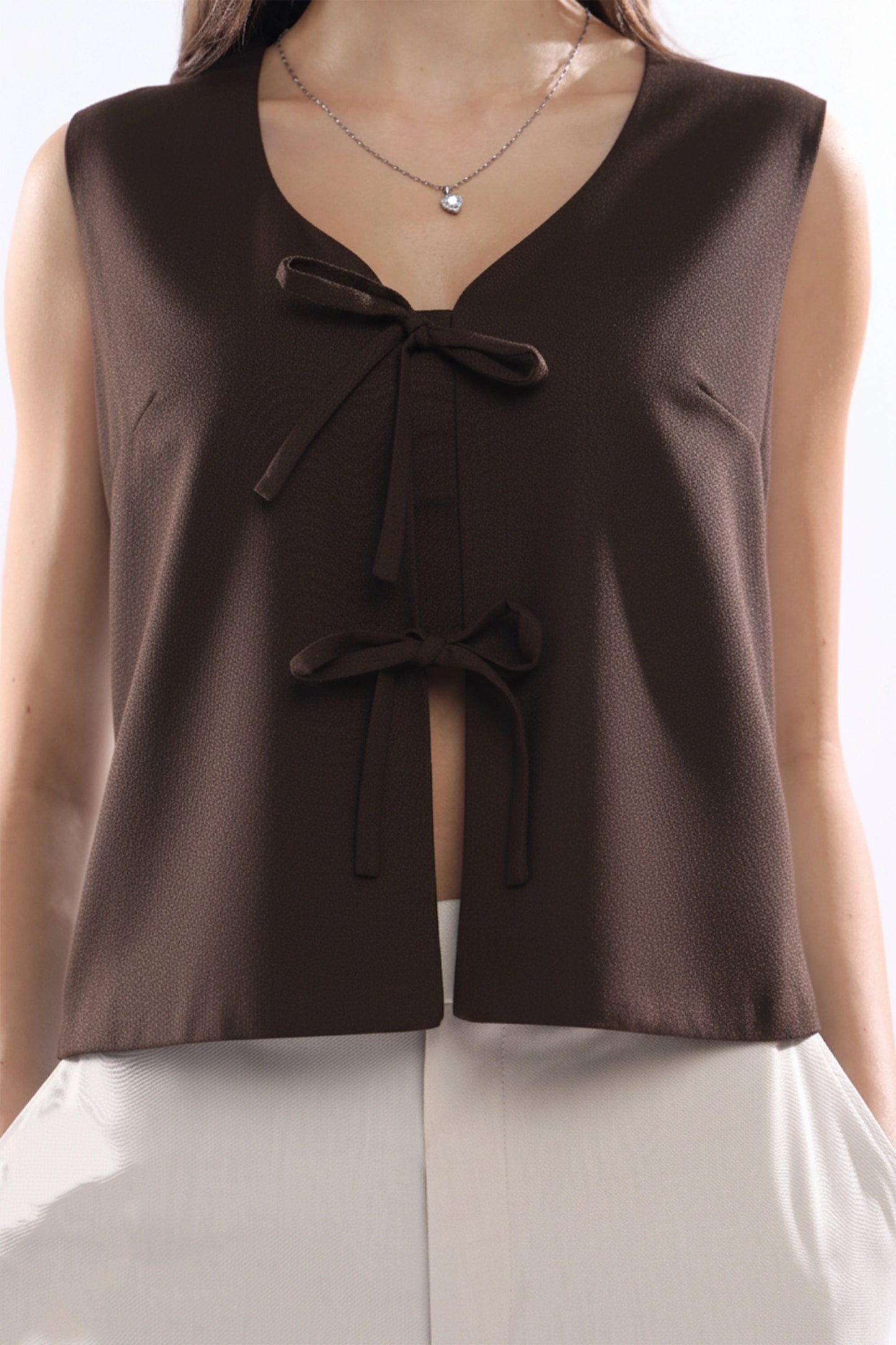 Cocoa Vest Top