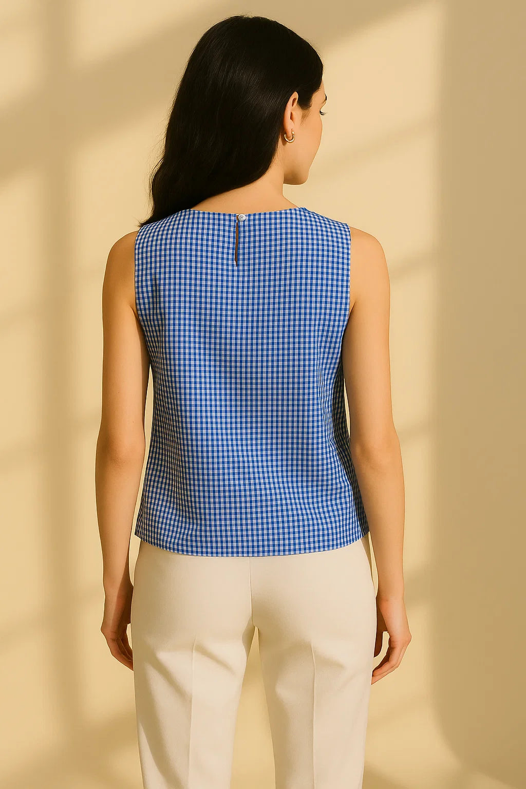 Bluebell Gingham Top