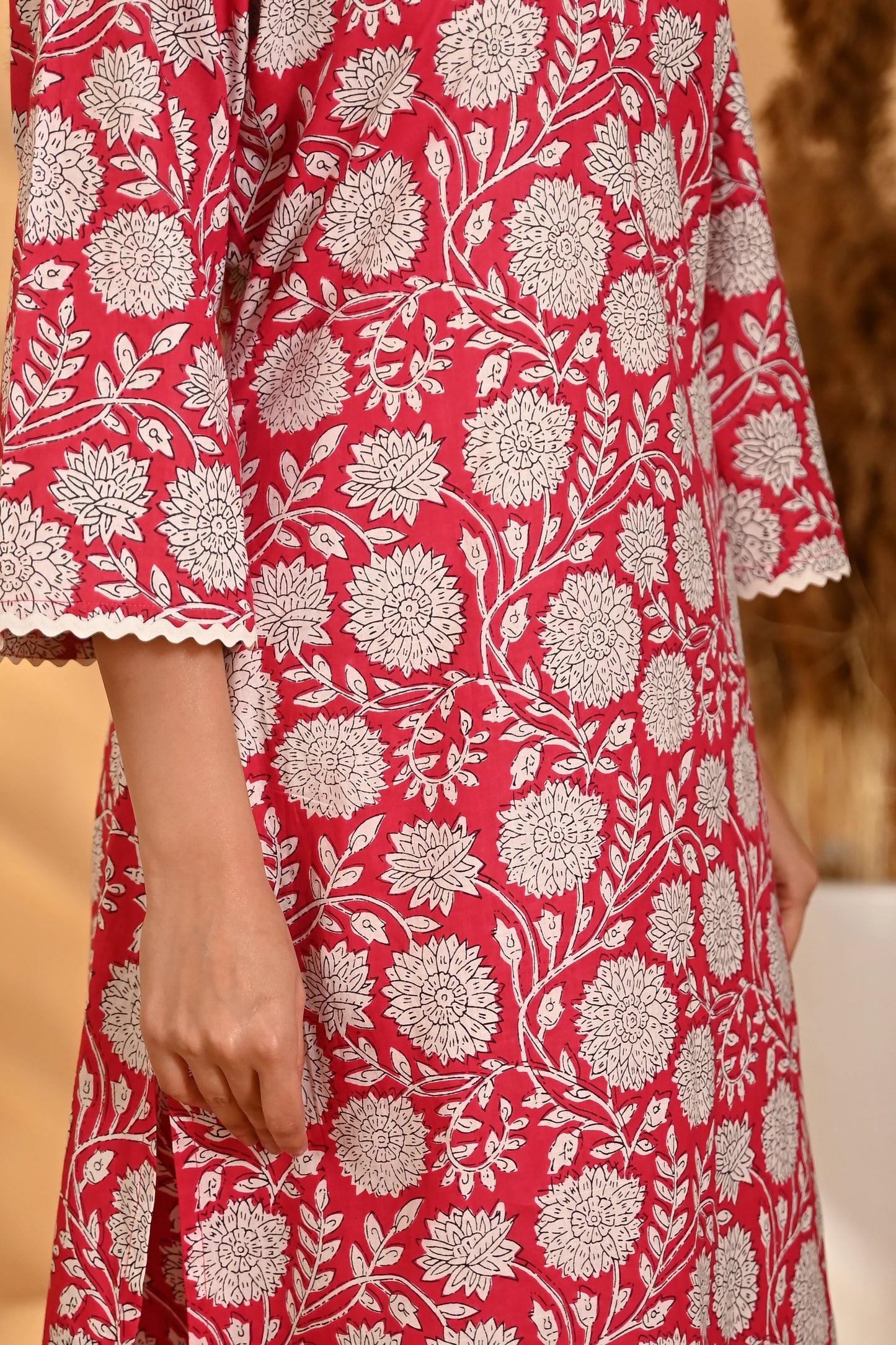 Iraāvi Kurta Pant Set - Pink