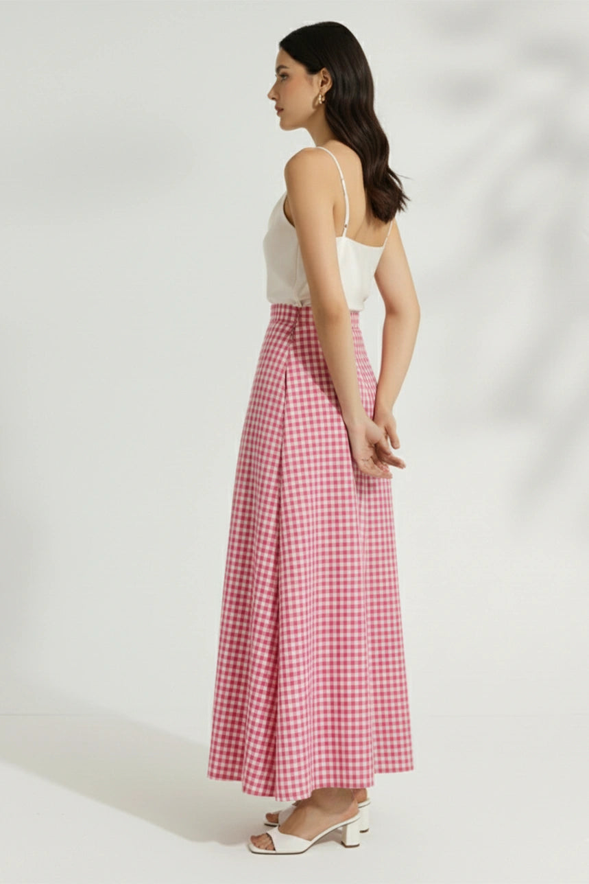 Camellia Frill Maxi Skirt