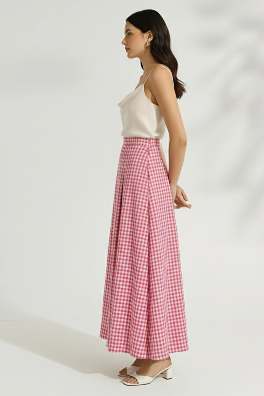 Camellia Frill Maxi Skirt