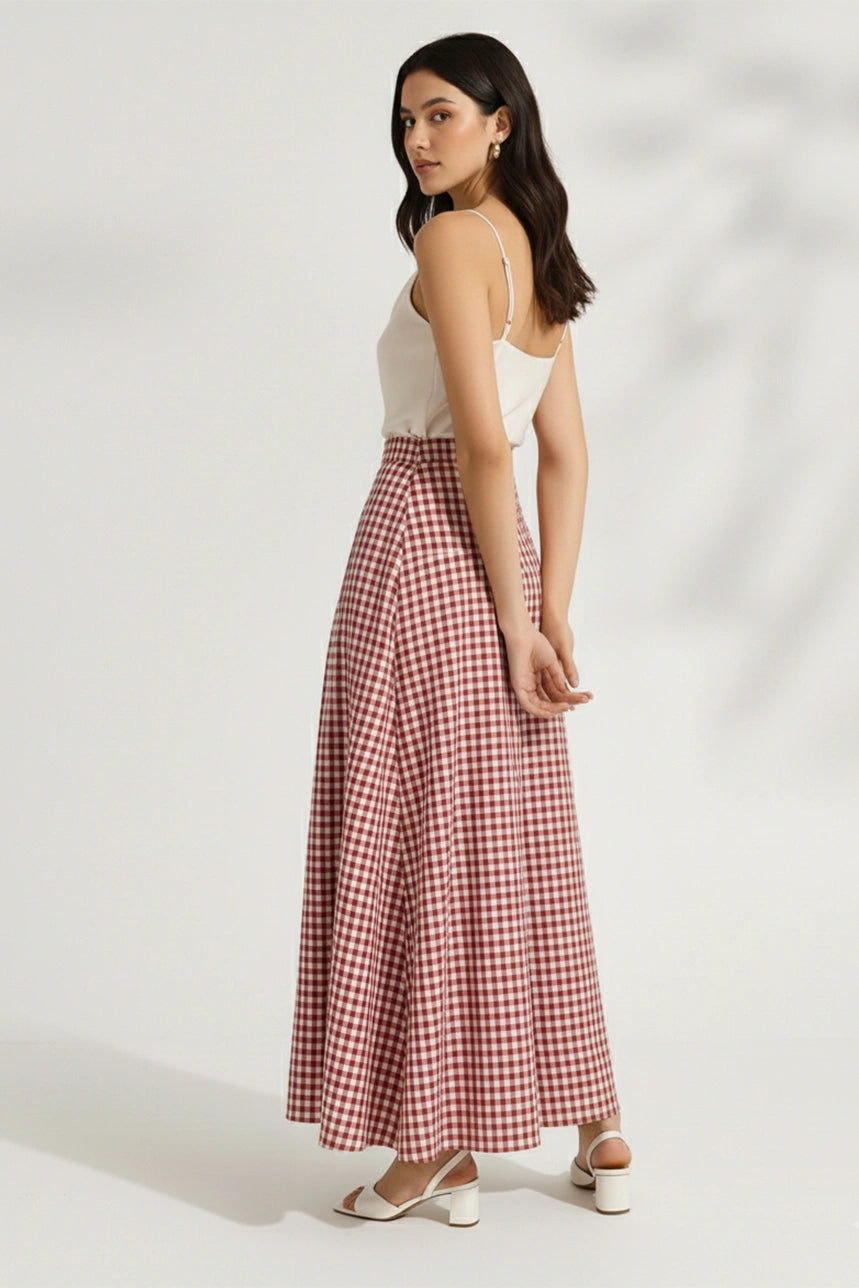 Cranbera Frill Maxi Skirt