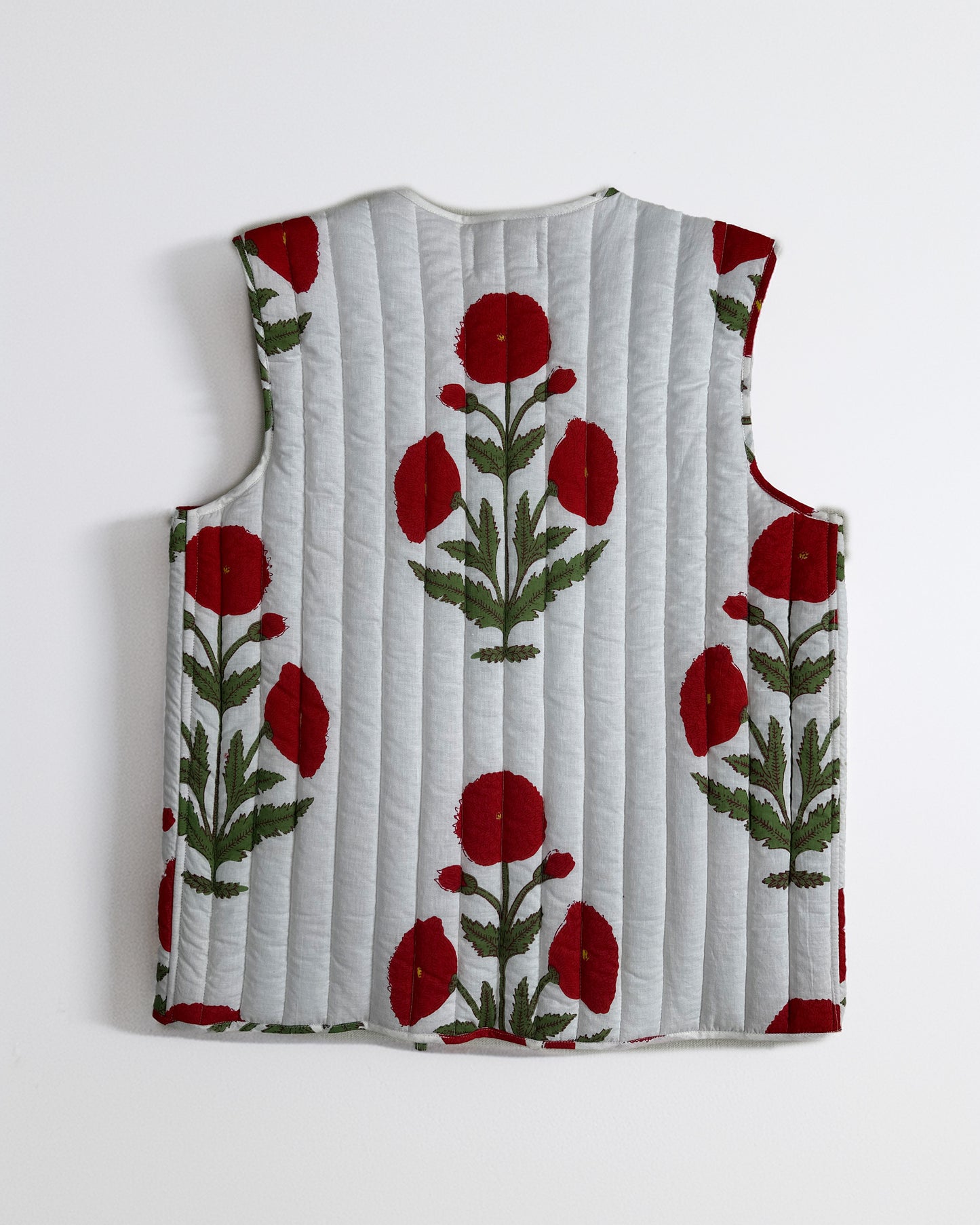 Vermilion Quilted Vest