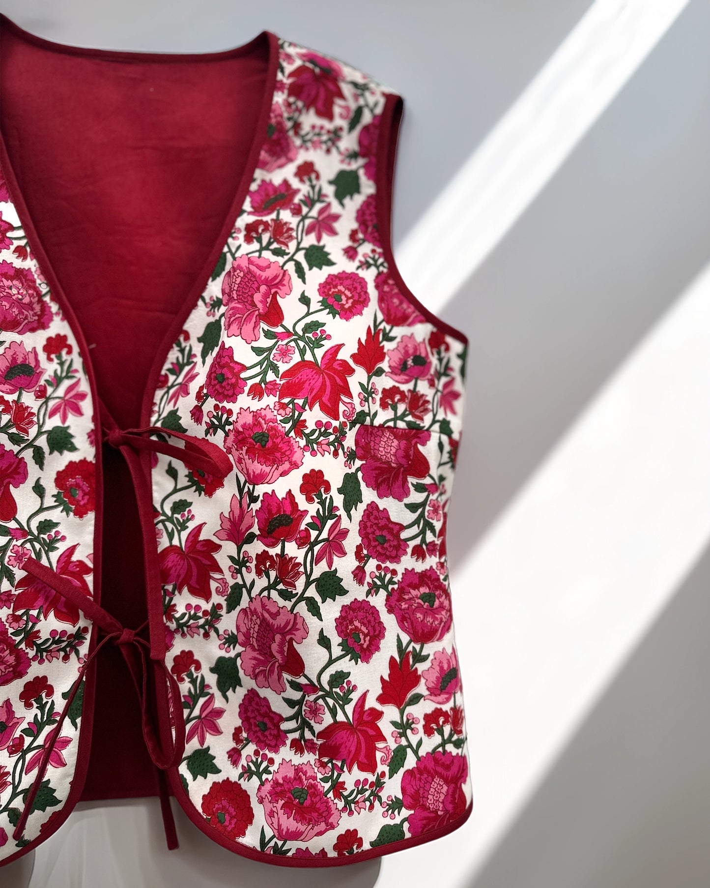 Ruby Bloom Vest Top