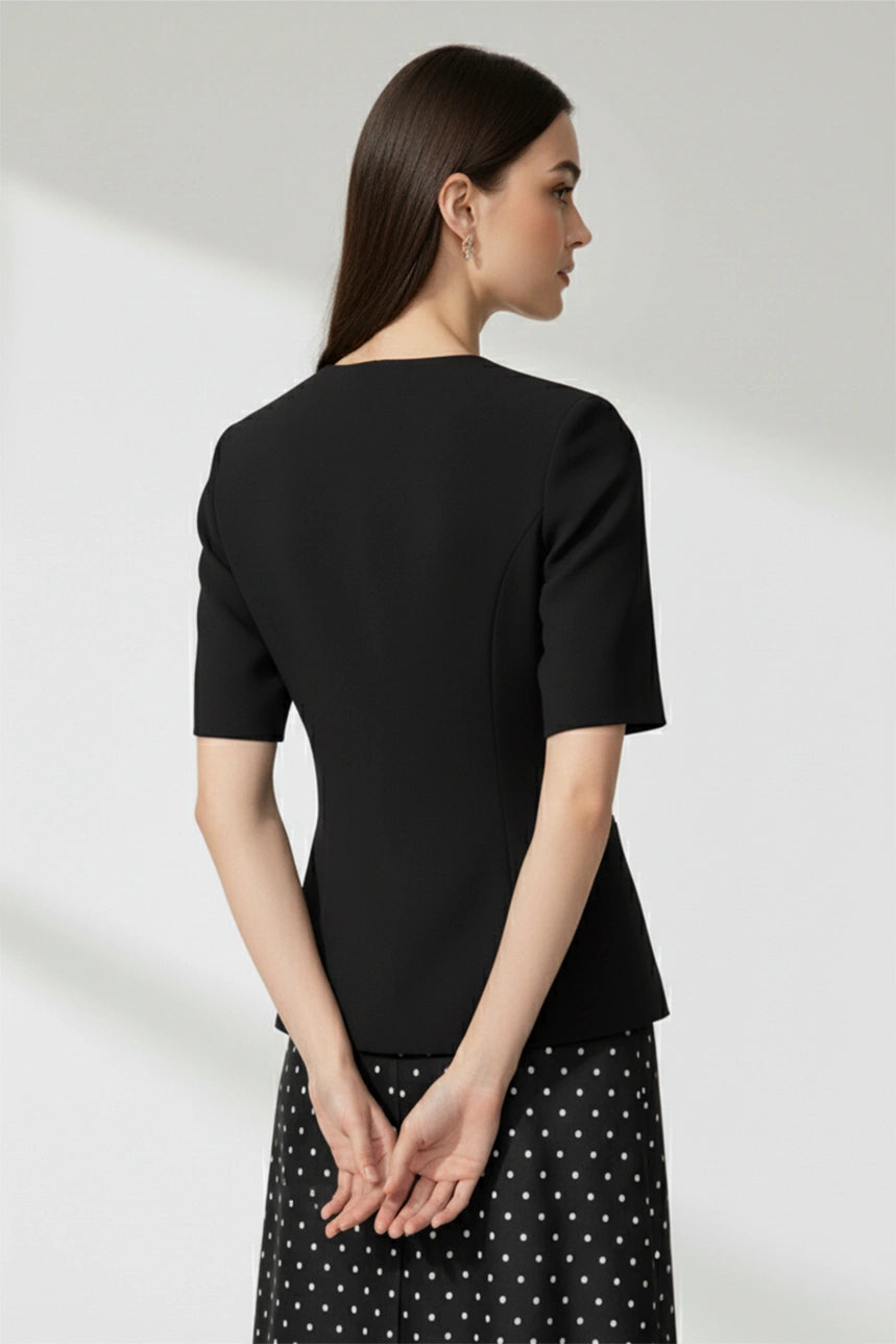 Eclipse Black Waistcoat