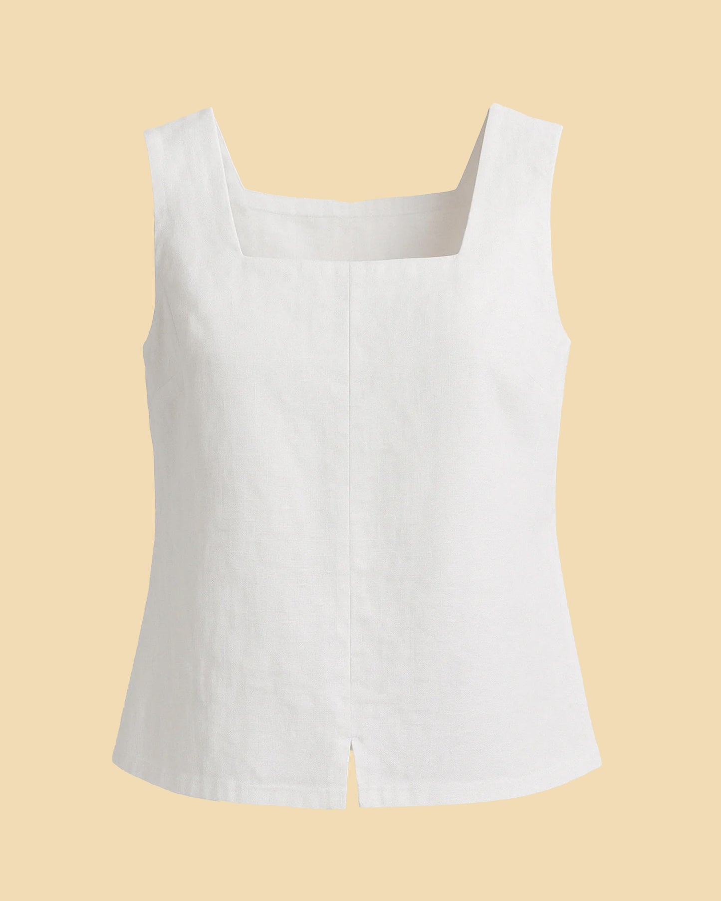 Aeris Sleeveless Top- White