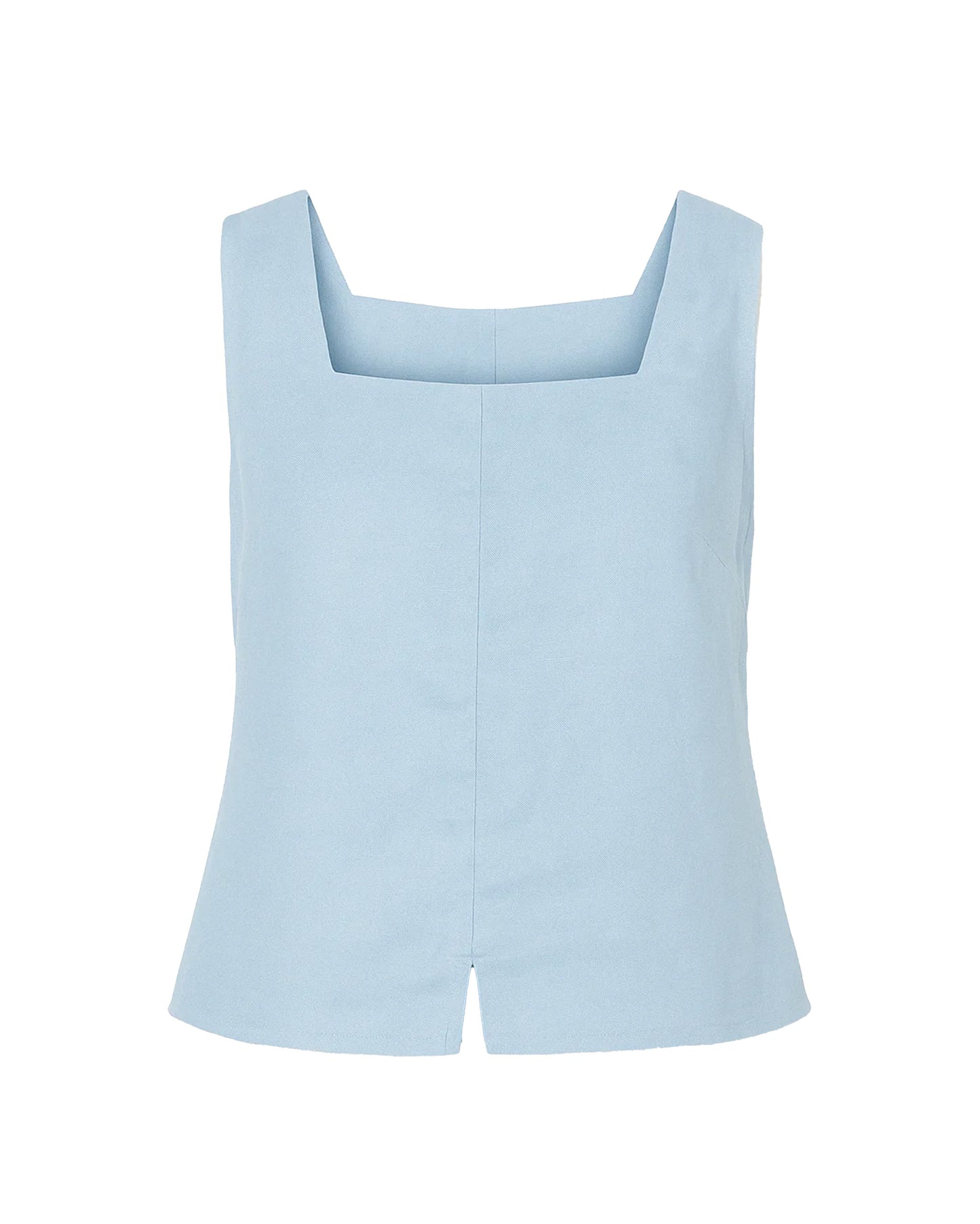 Aeris Sleeveless Top- Pastel Blue