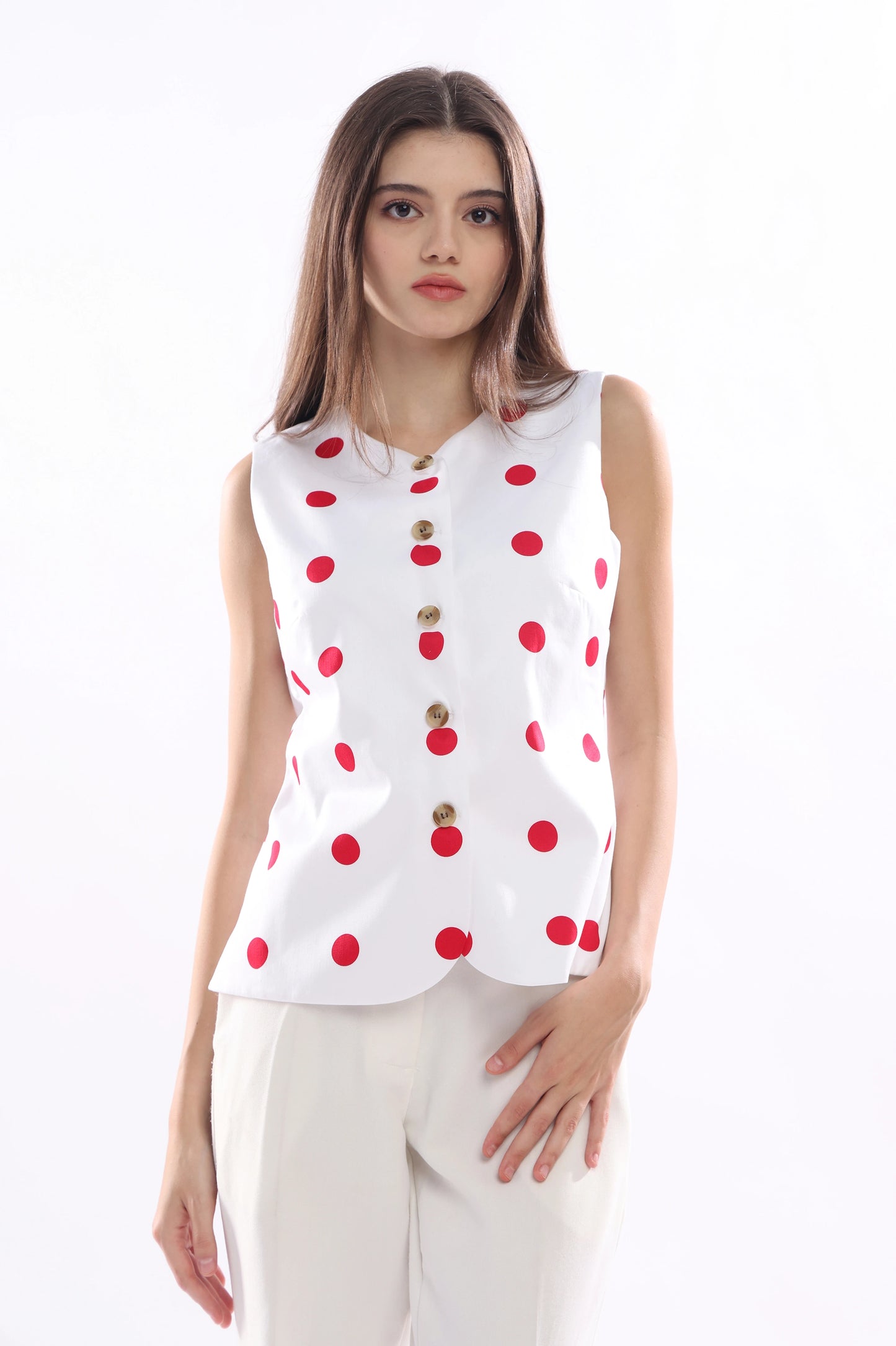 Cherry Pop Vest Top