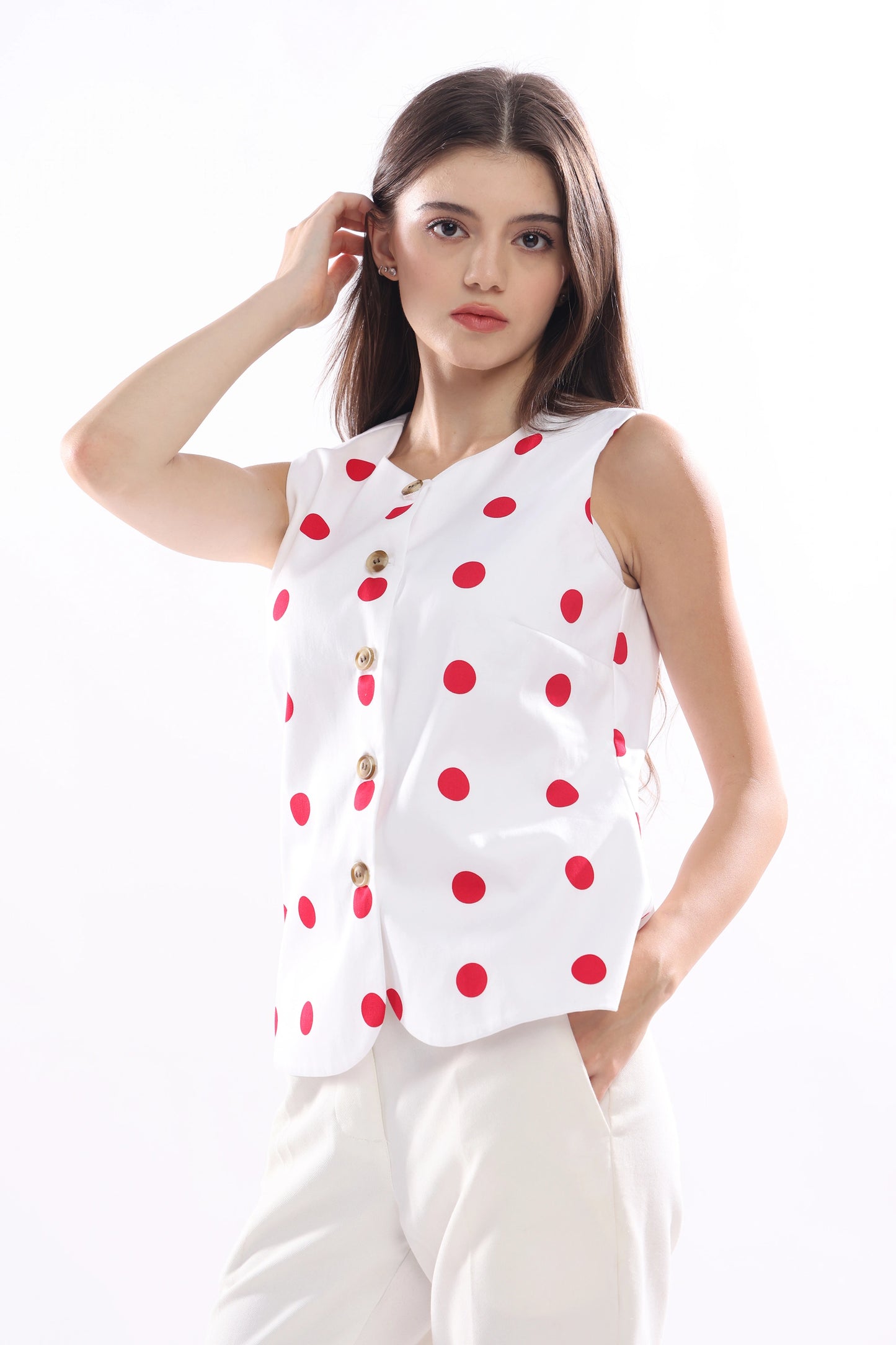 Cherry Pop Vest Top