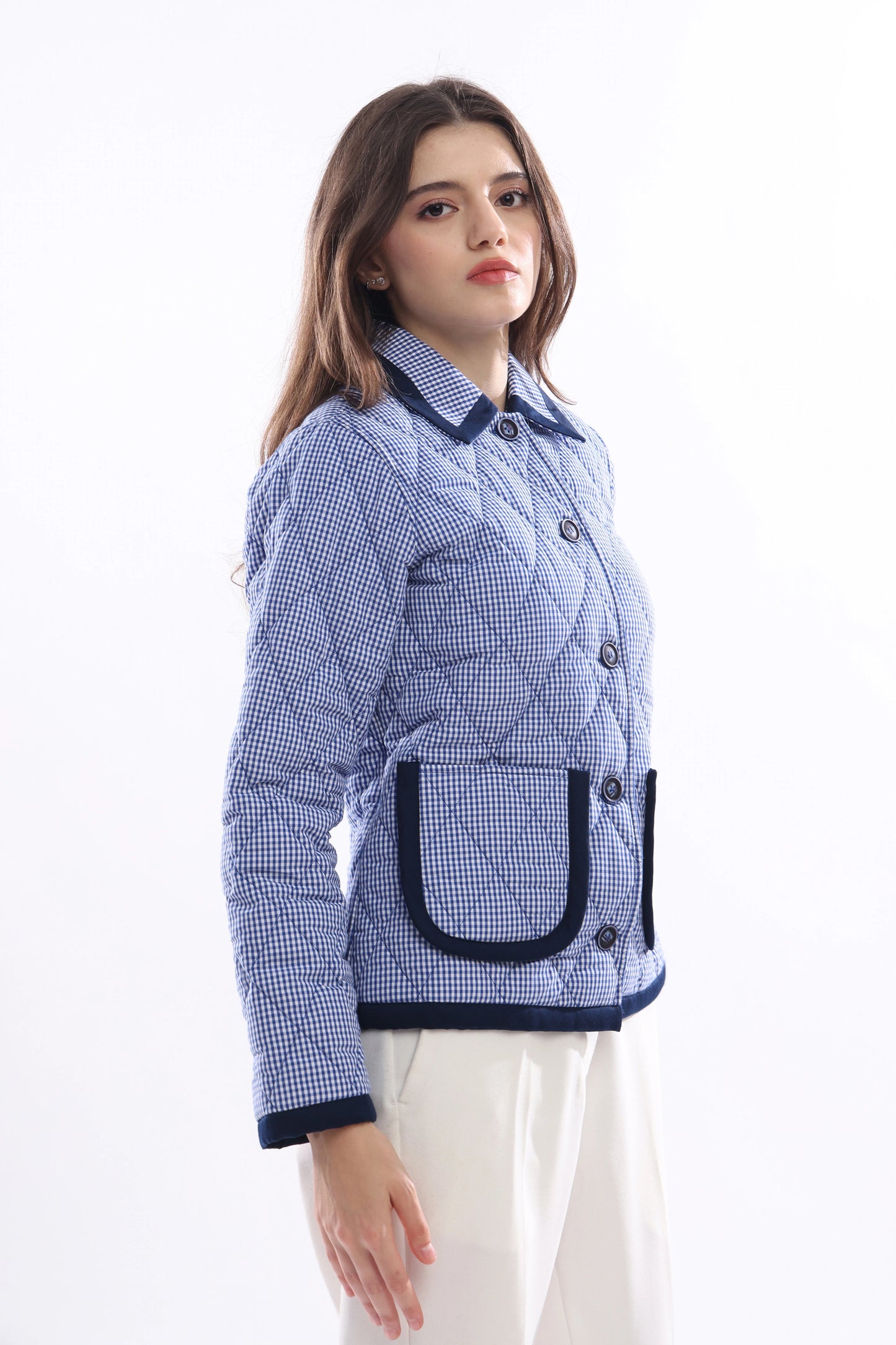 Navy Forte Full Sleeve Jacket