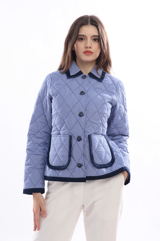 Navy Forte Full Sleeve Jacket