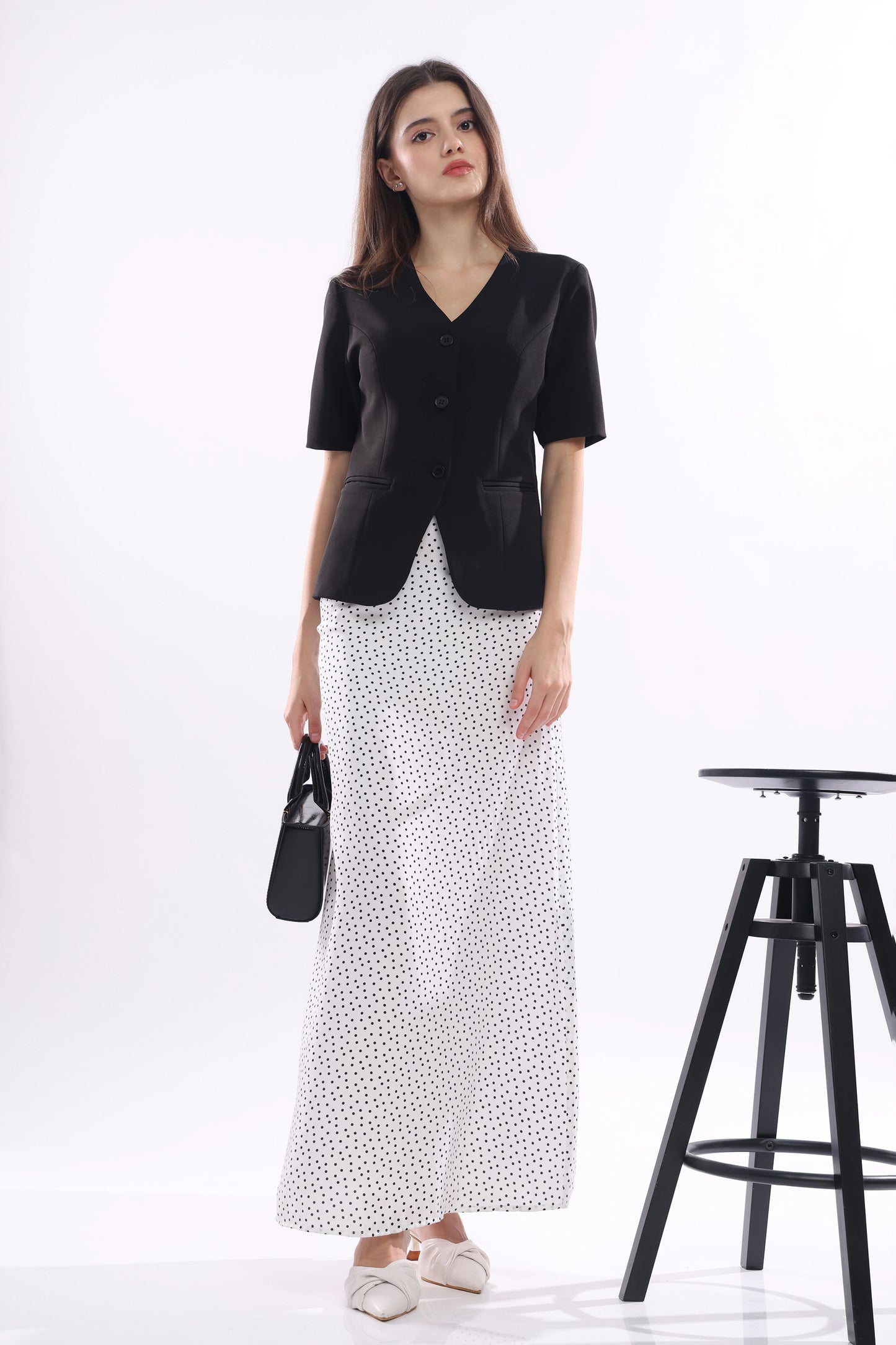Avenōr Satin Skirt