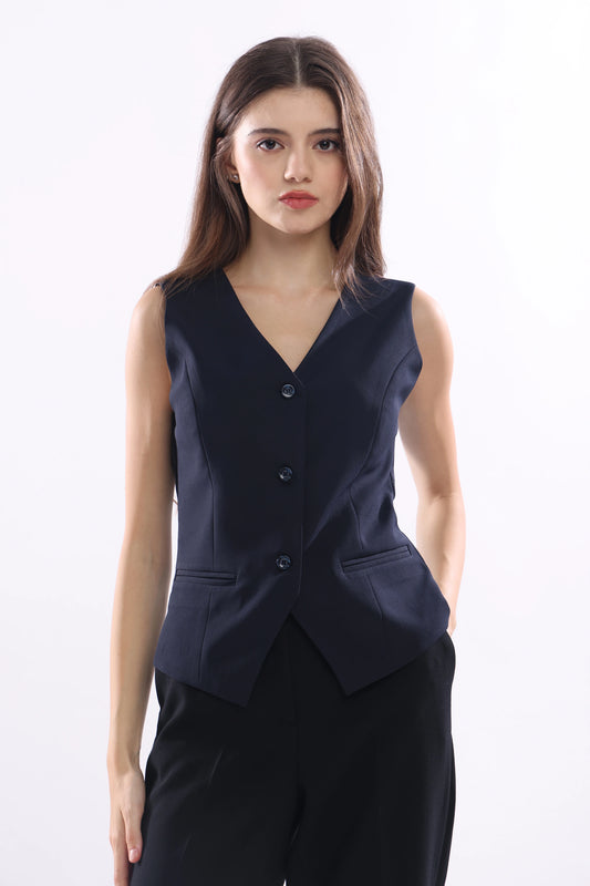 Noréll Navy Waistcoat