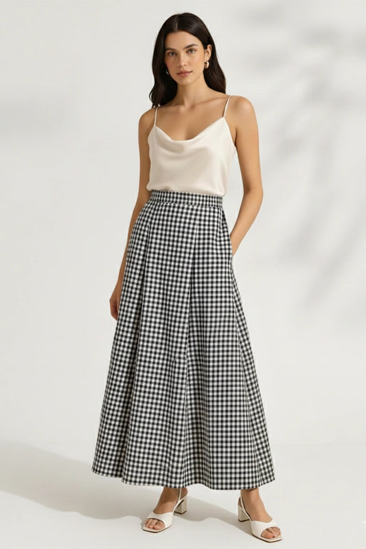 Nerra Frill Maxi Skirt