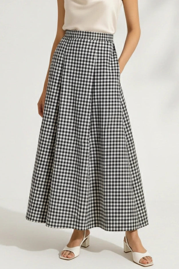 Nerra Frill Maxi Skirt