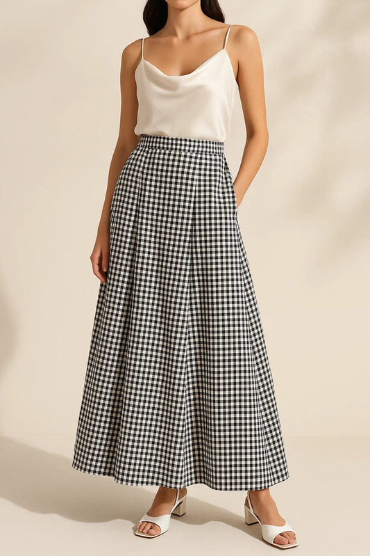 Nerra Frill Maxi Skirt
