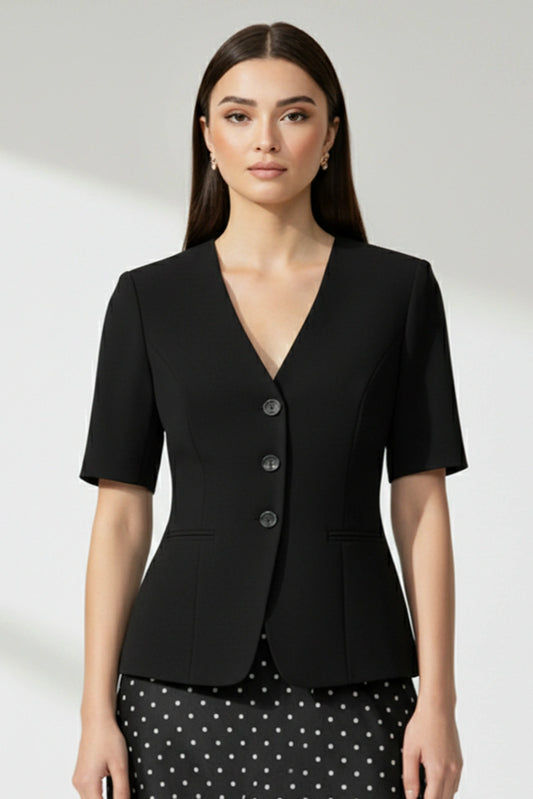 Eclipse Black Waistcoat