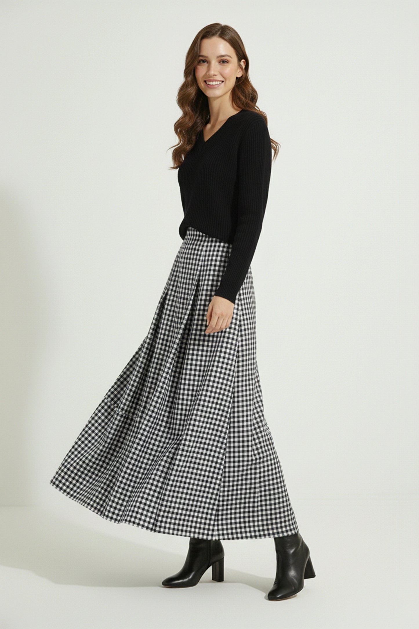 Nerra Frill Maxi Skirt