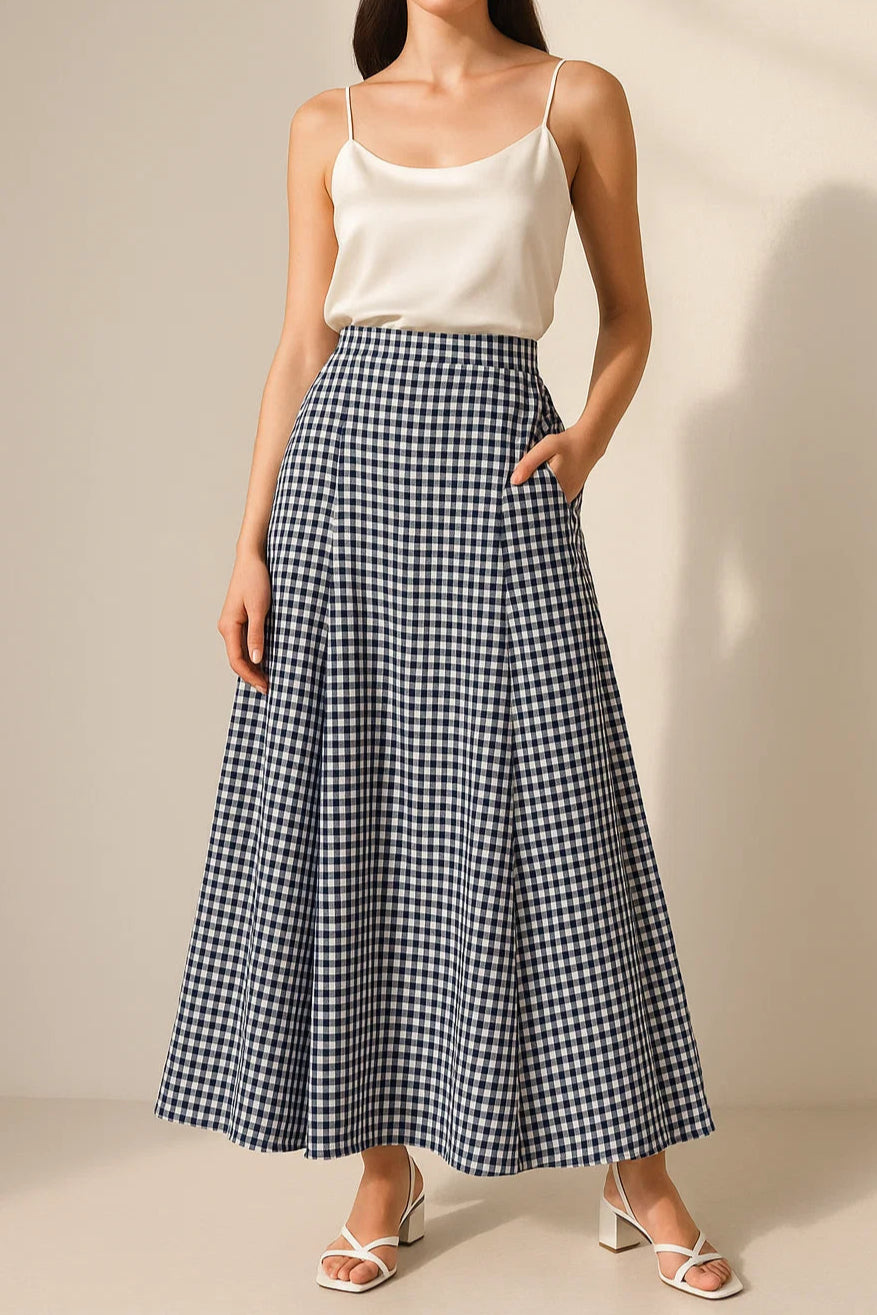 Bluebell Frill Maxi Skirt