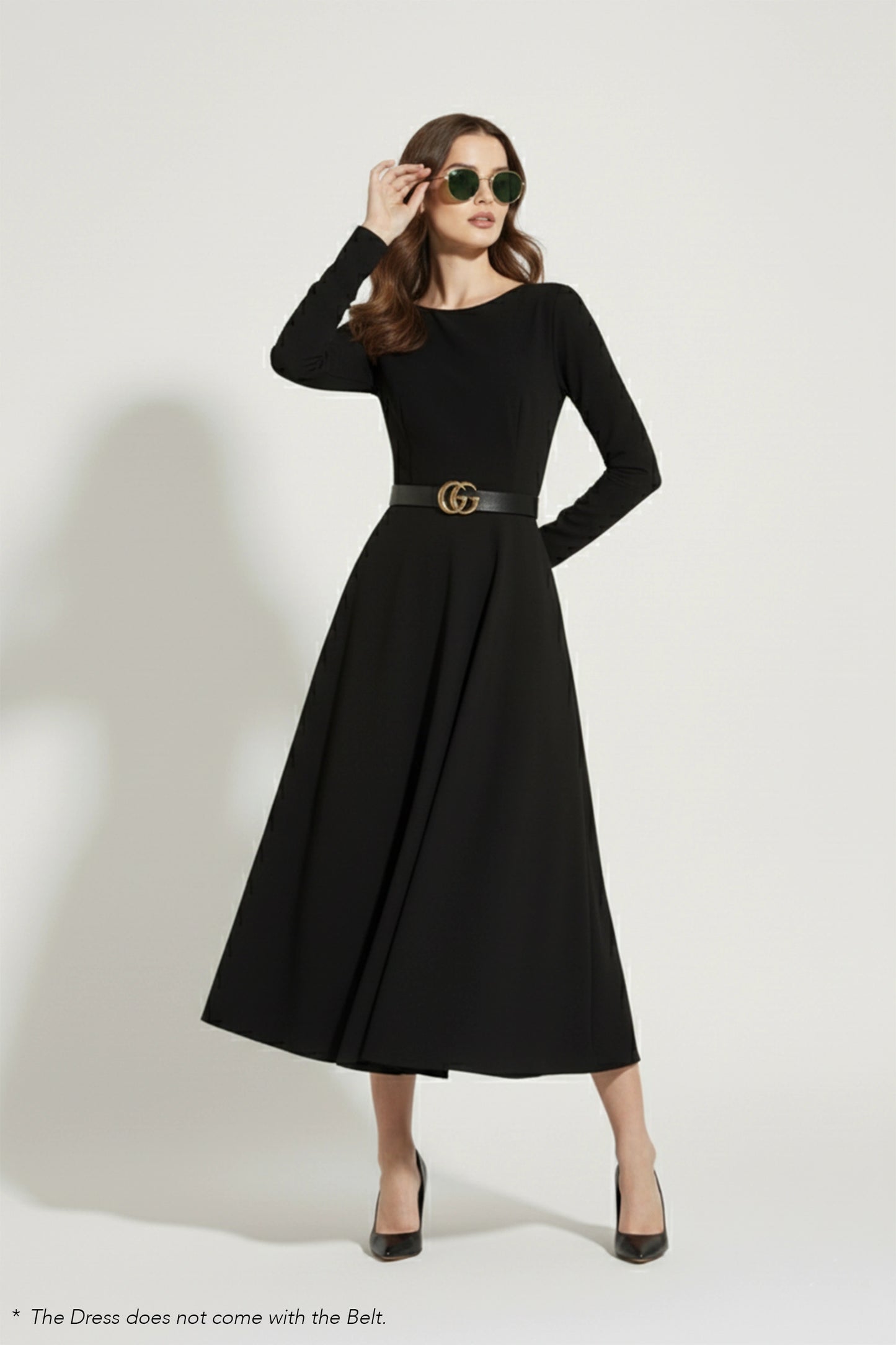 Black Muse Midi with Sleeves