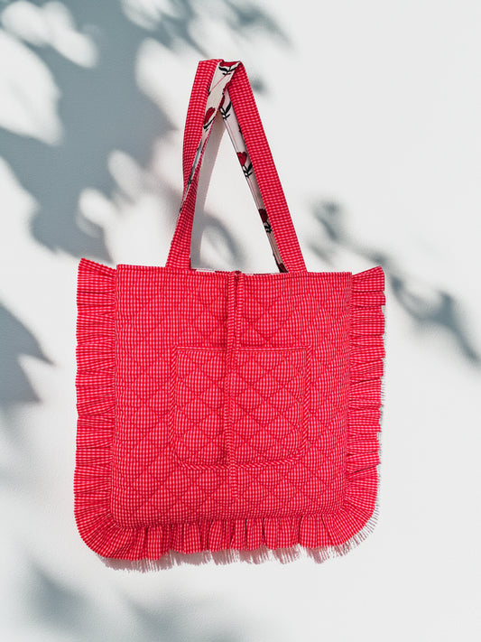 Mikomi Quited Tote Bag