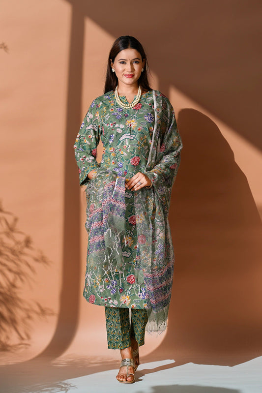 Green Garden Suit Set