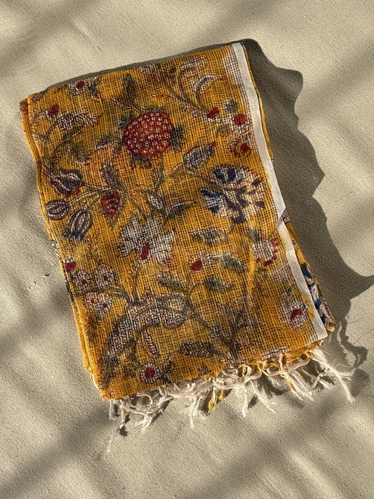 Sunset Yellow Dupatta