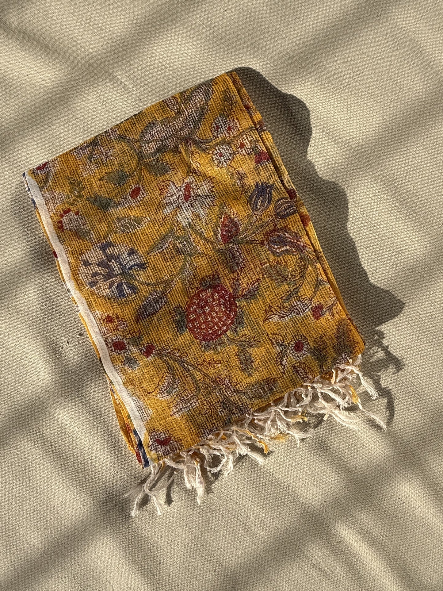 Sunset Yellow Dupatta