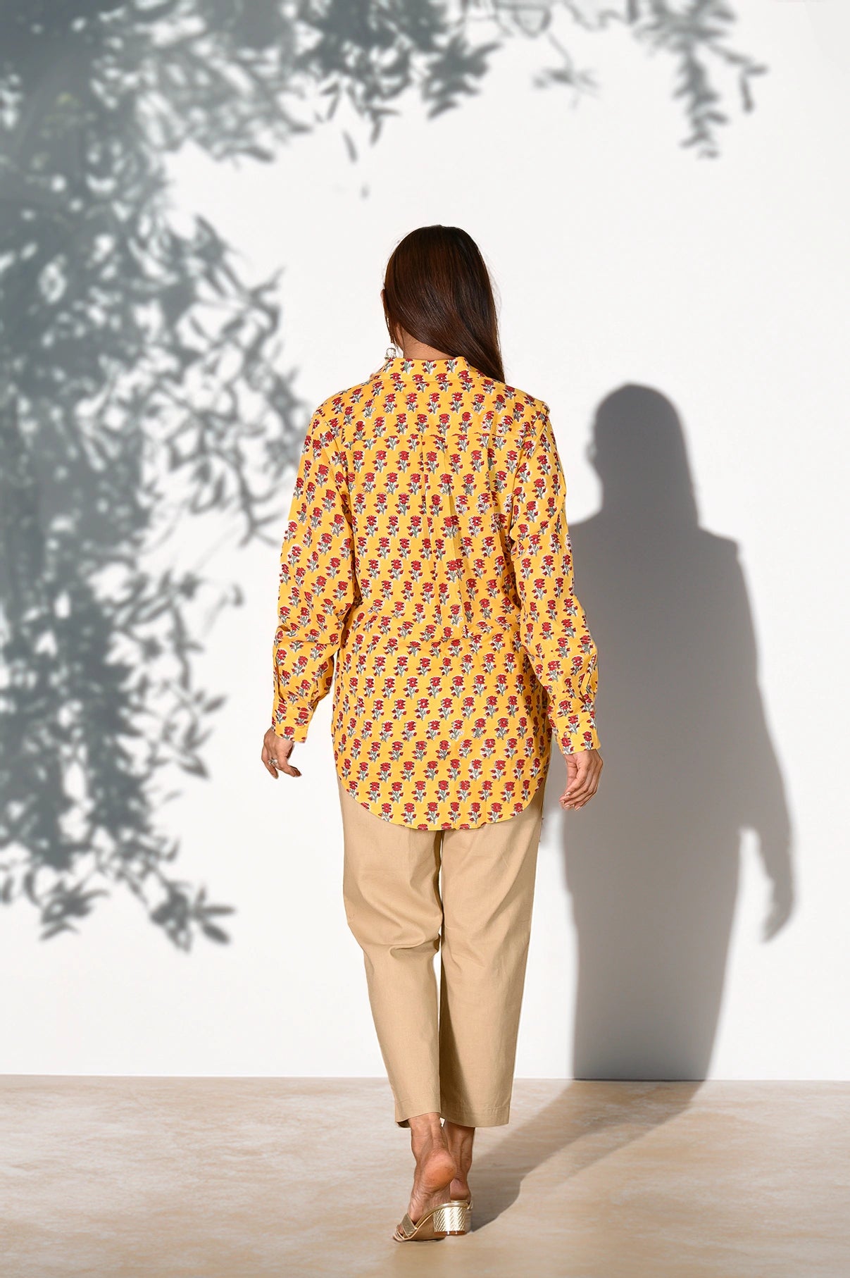 Yellow Booti Shirt