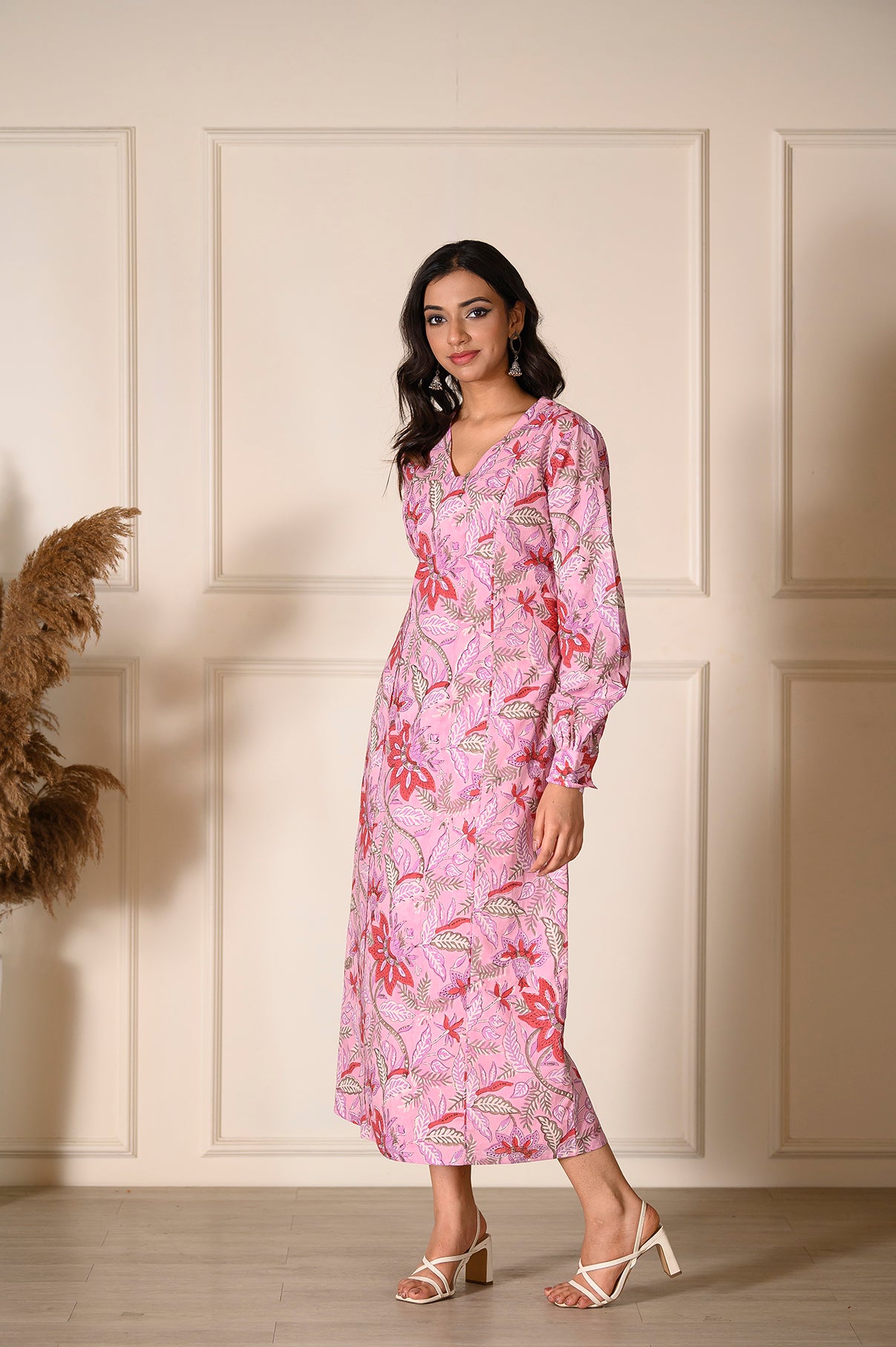 Floral Mood Midi Dress