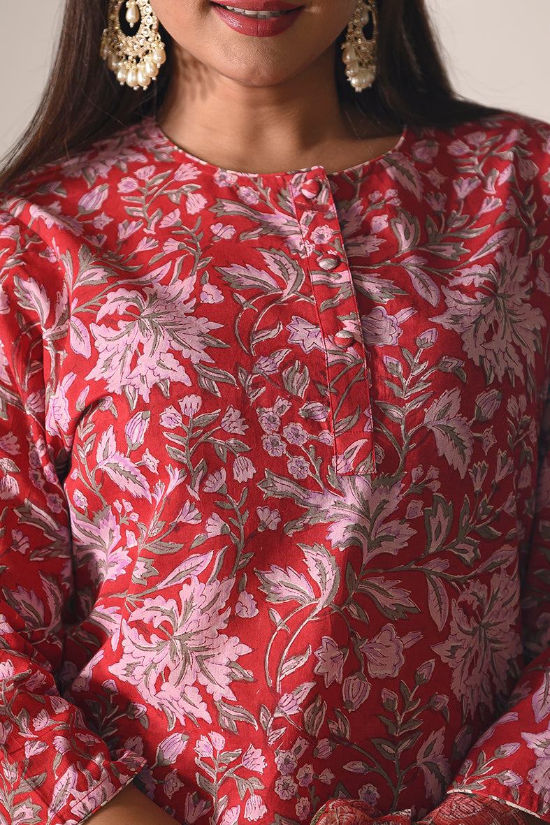 Floral Fantasy Suit Set
