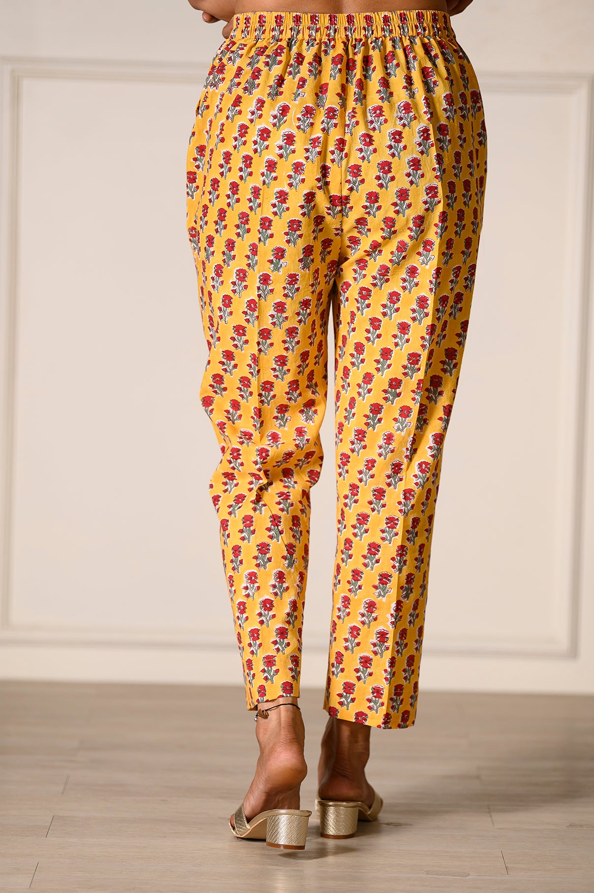 Sunset Yellow Suit Set