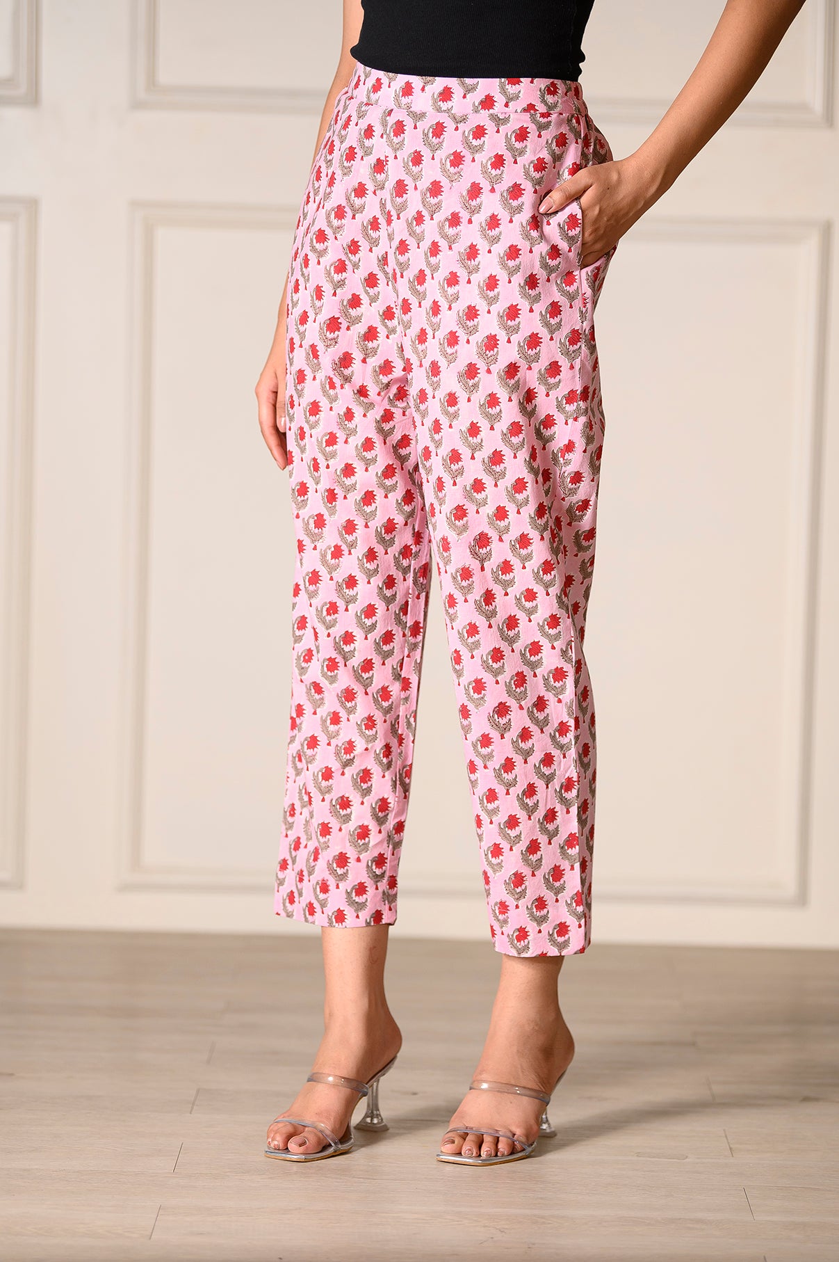 Pink Play Suit Set
