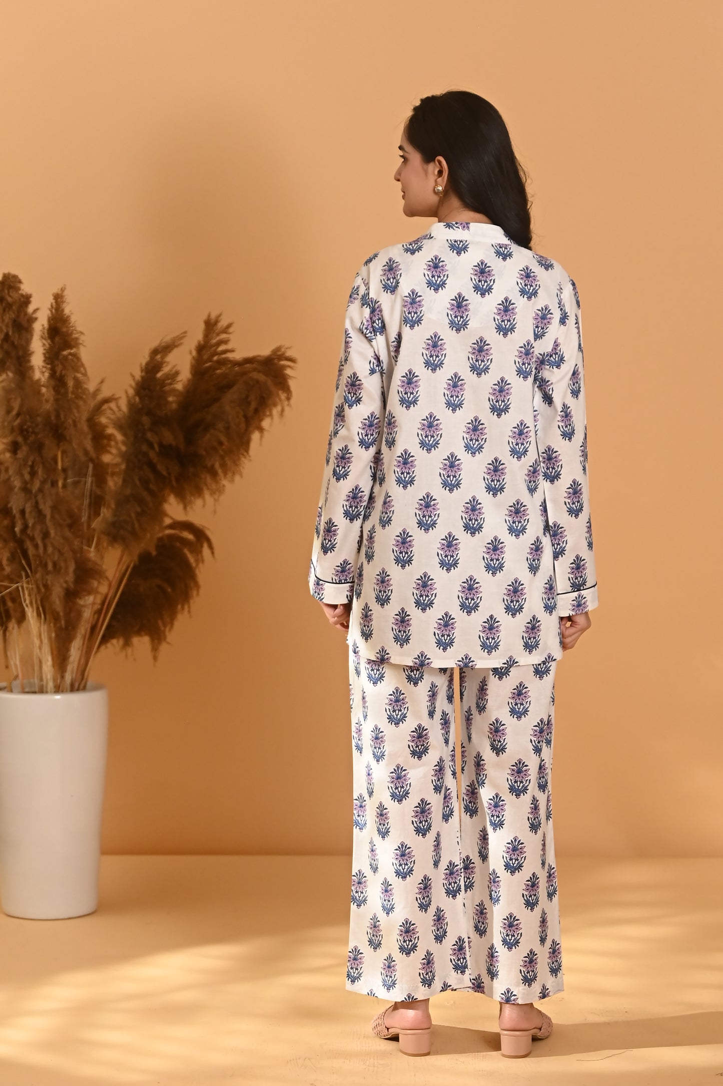 Nadira Night Suit- Blue