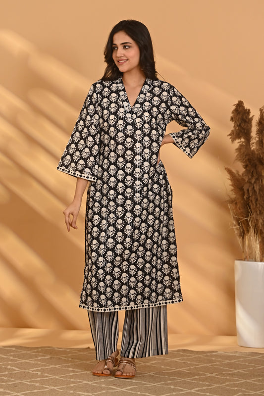 Shyamal Kurta Pant Set