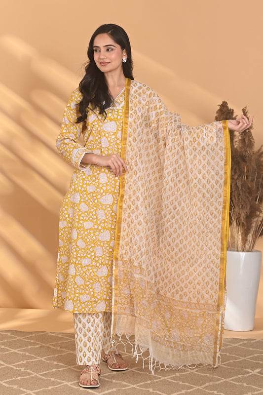Basant Suit Set of 3